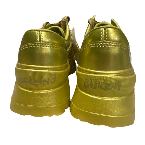 Collina Strada X Vans Old Skool Vibram DX Metallic Gold Citroen - Picture 6 of 13